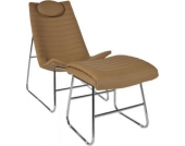 ergonomischer Relax-Sessel PRIMUS mit Fußhocker, 5 cm dicke Polsterung (aus bis zu 3 Farben wählen)