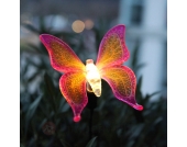 Bewegliche LED-Solarleuchte Schmetterling